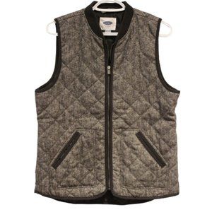 2/$25 🏷 Old Navy Grey Woven Vest Size M